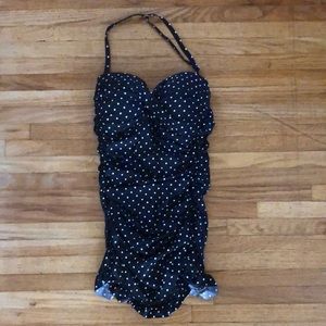 Vintage style one piece swimsuit